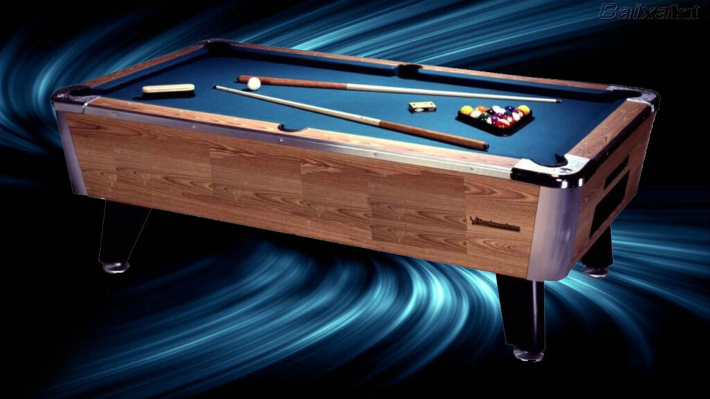 Coin-Actuated Billiard Tables