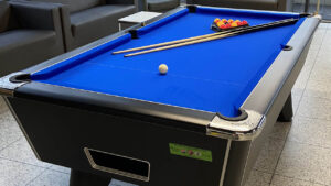 Coin-Fed Pool Tables